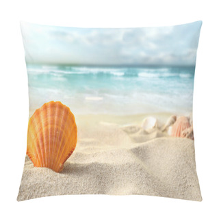 Personality  Shell On The Beach Pillow Covers