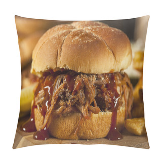 Personality  Barbeque Pulled Pork Sandwich Pillow Covers