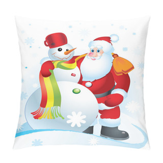 Personality  Santa Clause Pillow Covers