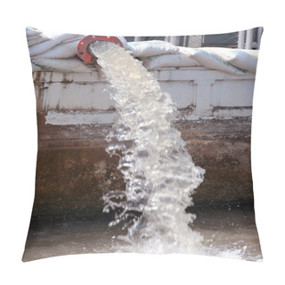 Personality  Lot Of Water Pipe. Pillow Covers