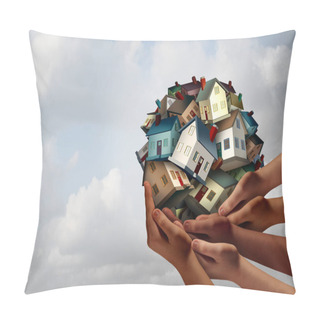 Personality  Social Housing Concept Pillow Covers