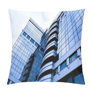 Personality  Prospective View To New Modern Building Pillow Covers