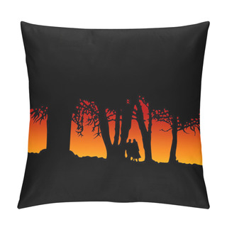 Personality  In The Park Pillow Covers