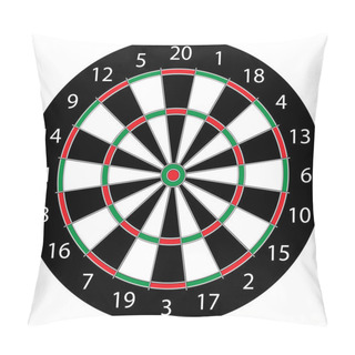 Personality  Dartboard Pillow Covers