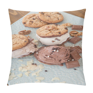 Personality  Ice Cream Sandwiches Pillow Covers
