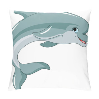 Personality  Jumping Dolphin Pillow Covers