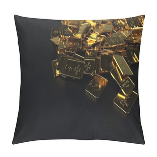 Personality  Fine Gold Bars 10 Oz Pillow Covers
