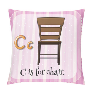 Personality  Letter C Pillow Covers