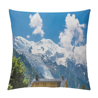 Personality  Beautiful Mont Blanc Massif, Alps, France Pillow Covers