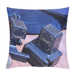 Personality  Tefillin. Hand And Head Phylacteries Pillow Covers