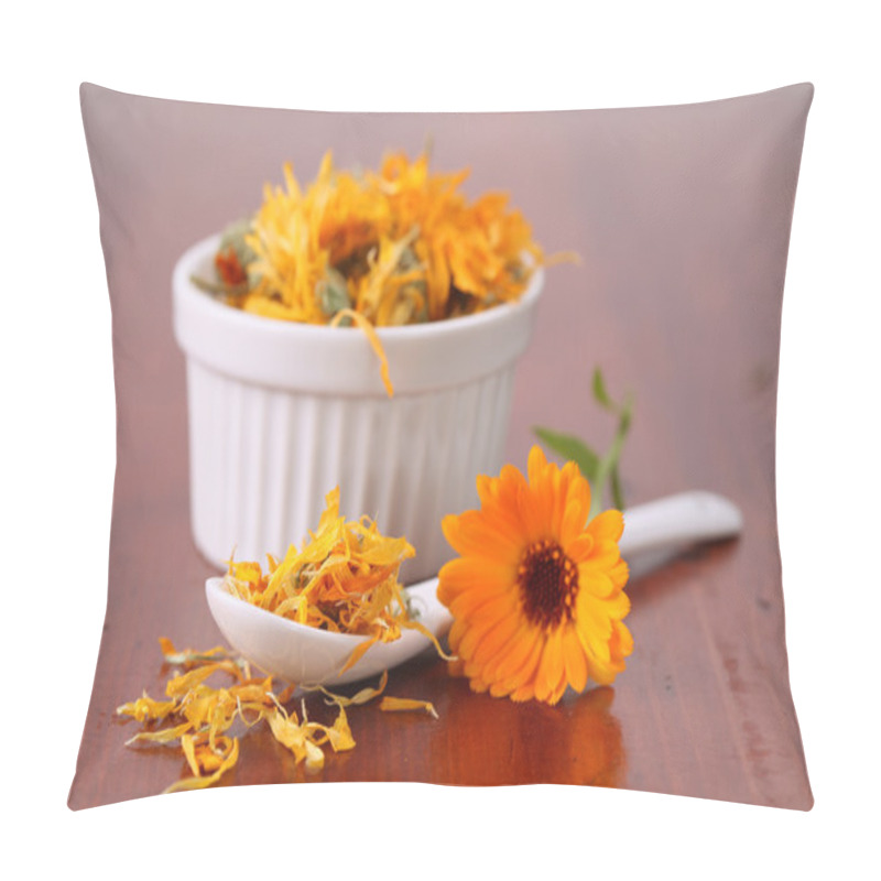 Personality  Tea collection - pot marigold pillow covers