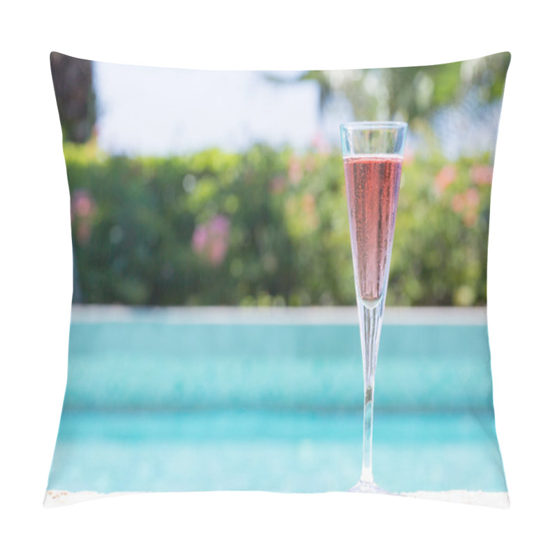 Personality  Glass Of Kir Royal Pillow Covers
