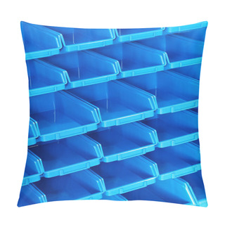 Personality  Blue Shelf Pattern Pillow Covers