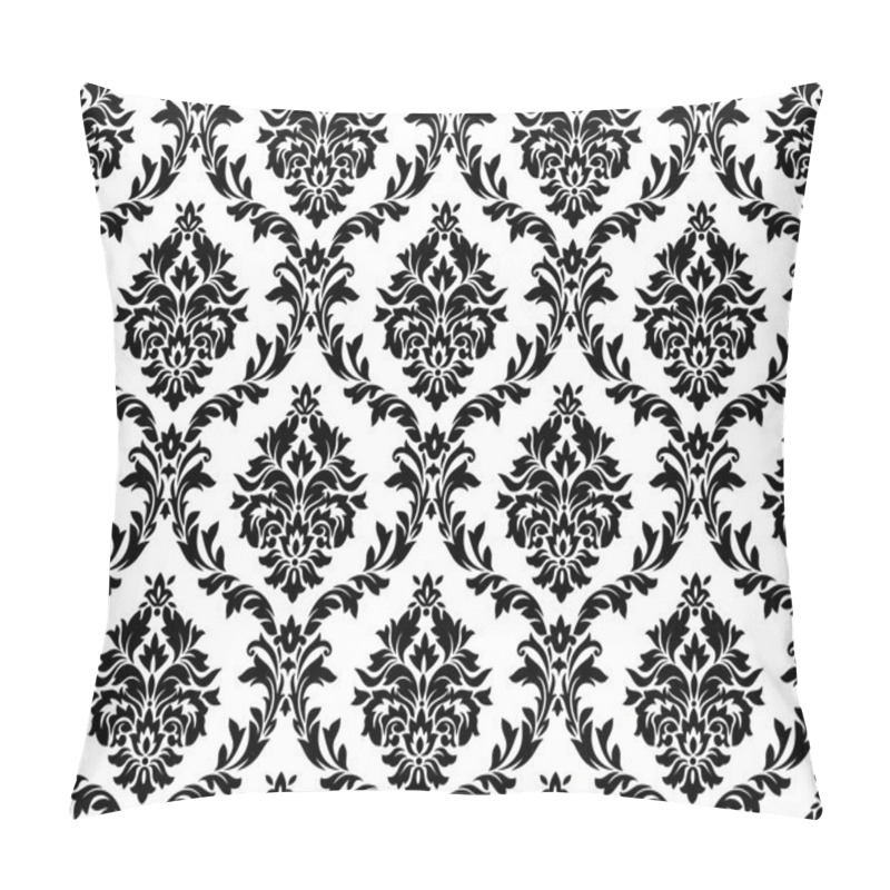 Personality  Vector Seamless Damask Pattern Pillow Covers