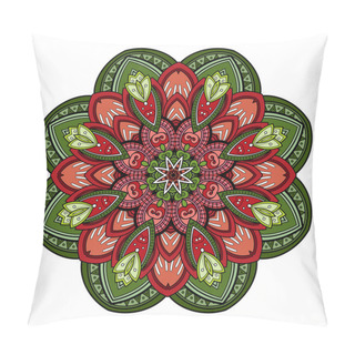 Personality  Beautiful Deco Colored Mandala Pillow Covers