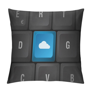 Personality  Cloud Computing Keyboard Pillow Covers