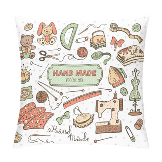 Personality  Crafts Doodle Set Pillow Covers