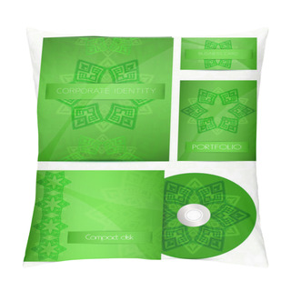 Personality  Stationery Design Set Vector Illustration  Pillow Covers