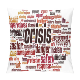 Personality  Crisis Word Cloud Pillow Covers
