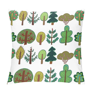 Personality  Trees Forest Pattern Pillow Covers