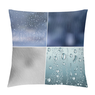 Personality  Rain Pillow Covers