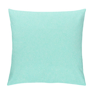 Personality  Texture Of Turquoise Color Paper As Background Pillow Covers