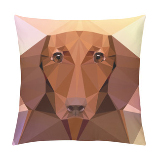 Personality  Face Of A Dachshund Dog Pillow Covers