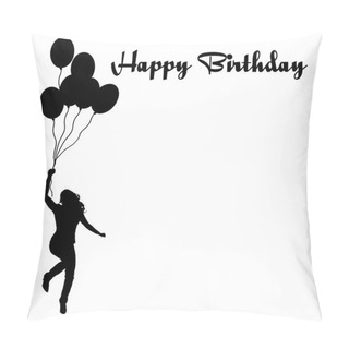 Personality  Happy Birthday. Pillow Covers