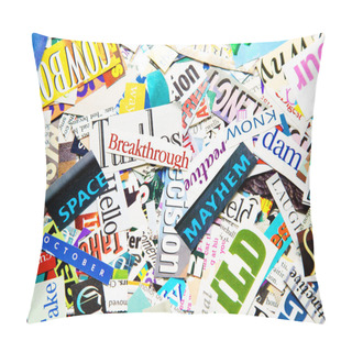Personality  Word Background Pillow Covers