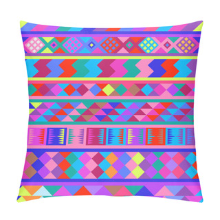 Personality  Seamless Peruvian Texture Eps8 Image. Pillow Covers