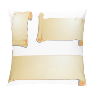 Personality  Scroll Papers Pillow Covers