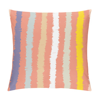 Personality  Sketchy Stripes Seamless Pattern Pillow Covers