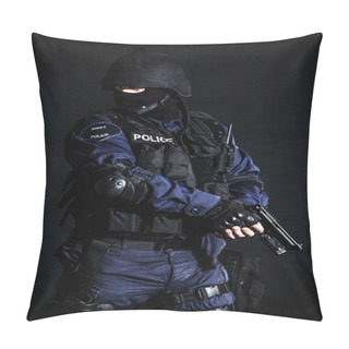 Personality  SWAT Officer Pillow Covers