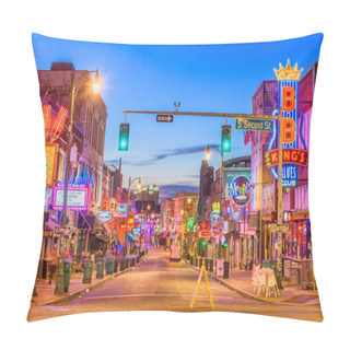 Personality  Memphis Tennessee Beale Street Pillow Covers