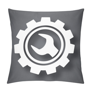 Personality  Repair Service Icon Pillow Covers