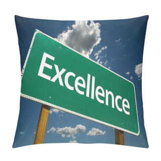 Personality  Excellence Green Road Sign Pillow Covers