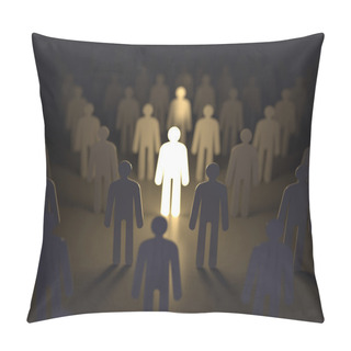 Personality  Unique Luminous Man Pillow Covers