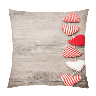 Personality  Red Hearts Pillow Covers