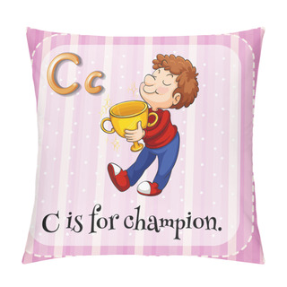 Personality  Letter C Pillow Covers