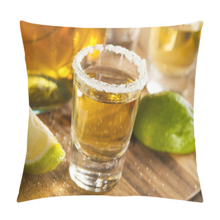 Personality  Tequila Shots With Lime And Salt Pillow Covers