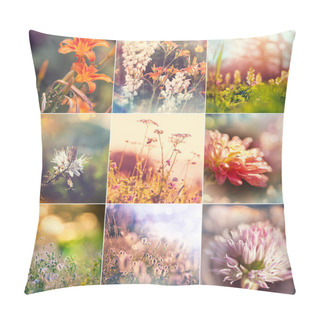 Personality  Different Flowers Collection.Spring Theme Set. Pillow Covers
