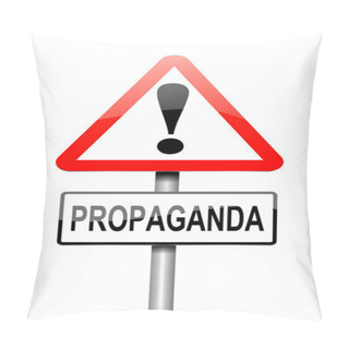 Personality  Propaganda Concept. Pillow Covers