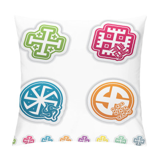 Personality  Religion, Faith And Believes Of The World Pillow Covers