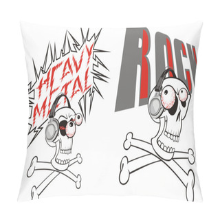 Personality  I Don`t Like, I Like - Heavy Metal And Rock Pillow Covers