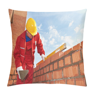 Personality  Construction Mason Worker Bricklayer Pillow Covers