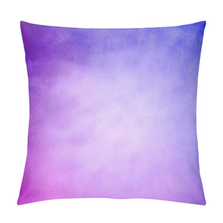 Personality  Pink And Blue Abstract Grunge Background Pillow Covers
