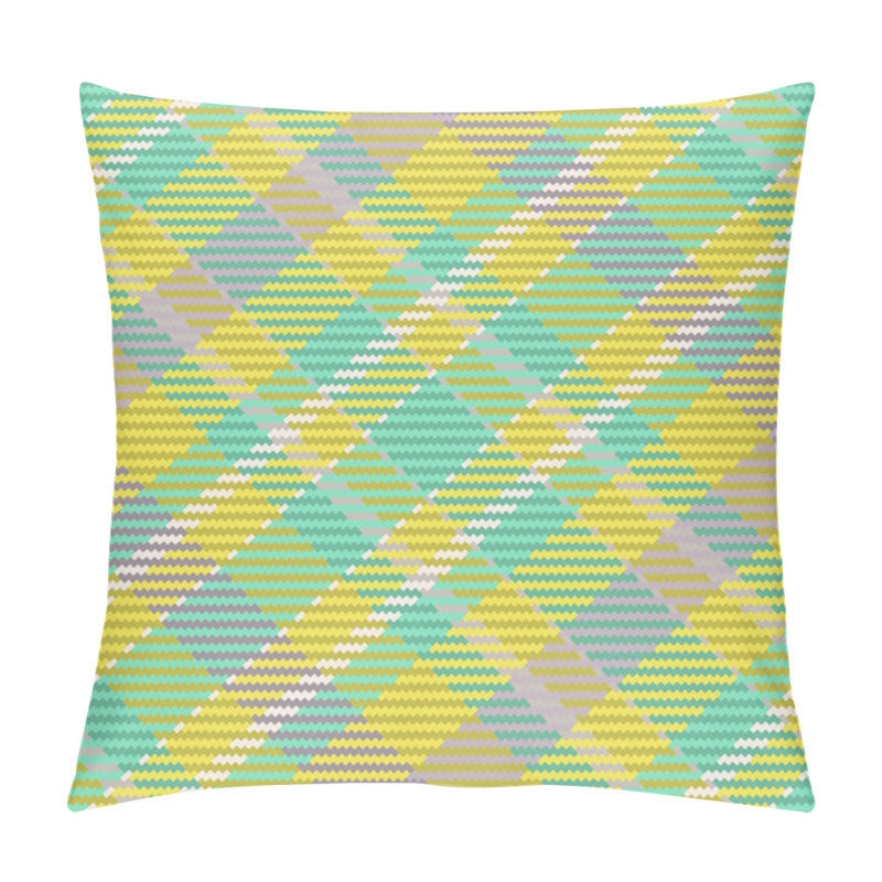 Personality  Seamless pattern of scottish tartan plaid. Repeatable background with check fabric texture. Flat vector backdrop of striped textile print. pillow covers