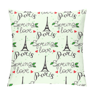 Personality  Paris Spring Love-08 Pillow Covers
