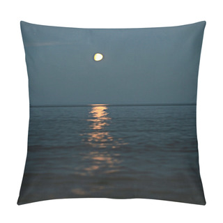 Personality  Moon Over Sea Pillow Covers