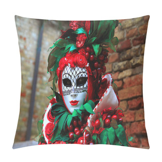 Personality  Green Mask Pillow Covers